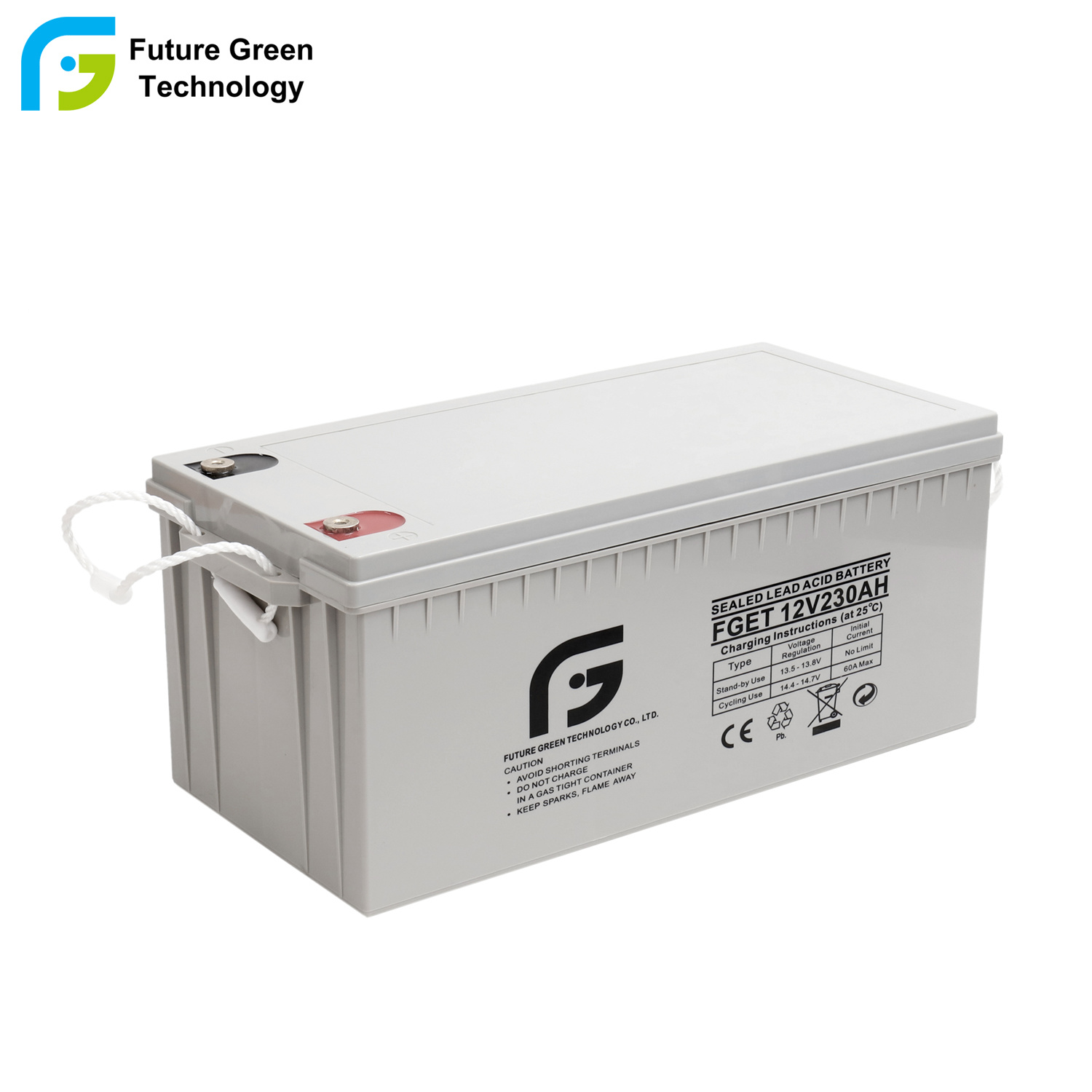 FGET 12V235AH Sealed High Quality Deep Cycle Lead Acid Battery With Factory Price