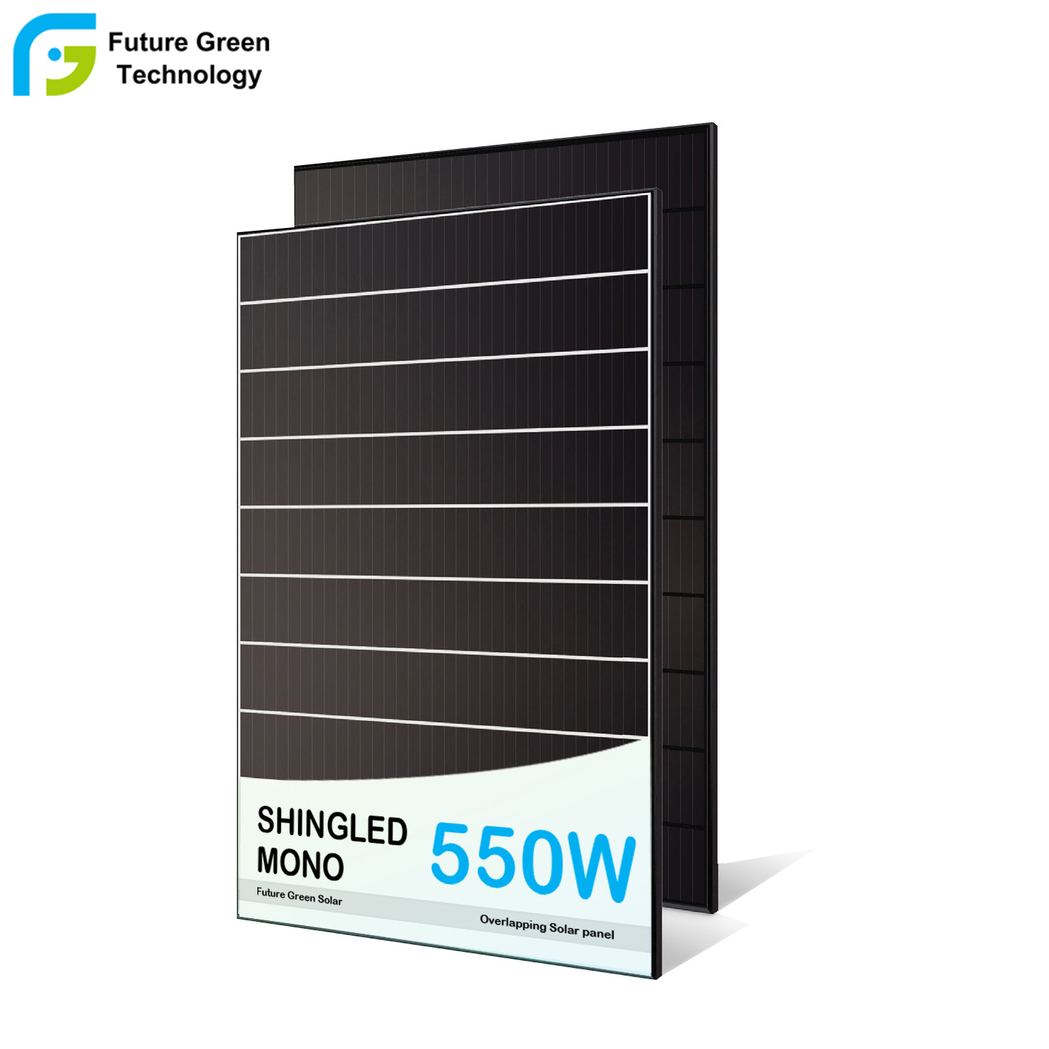 ISO Certificate Mono Shingled Solar Monocrystalline 550W Solar Panel Factory China With Good Price